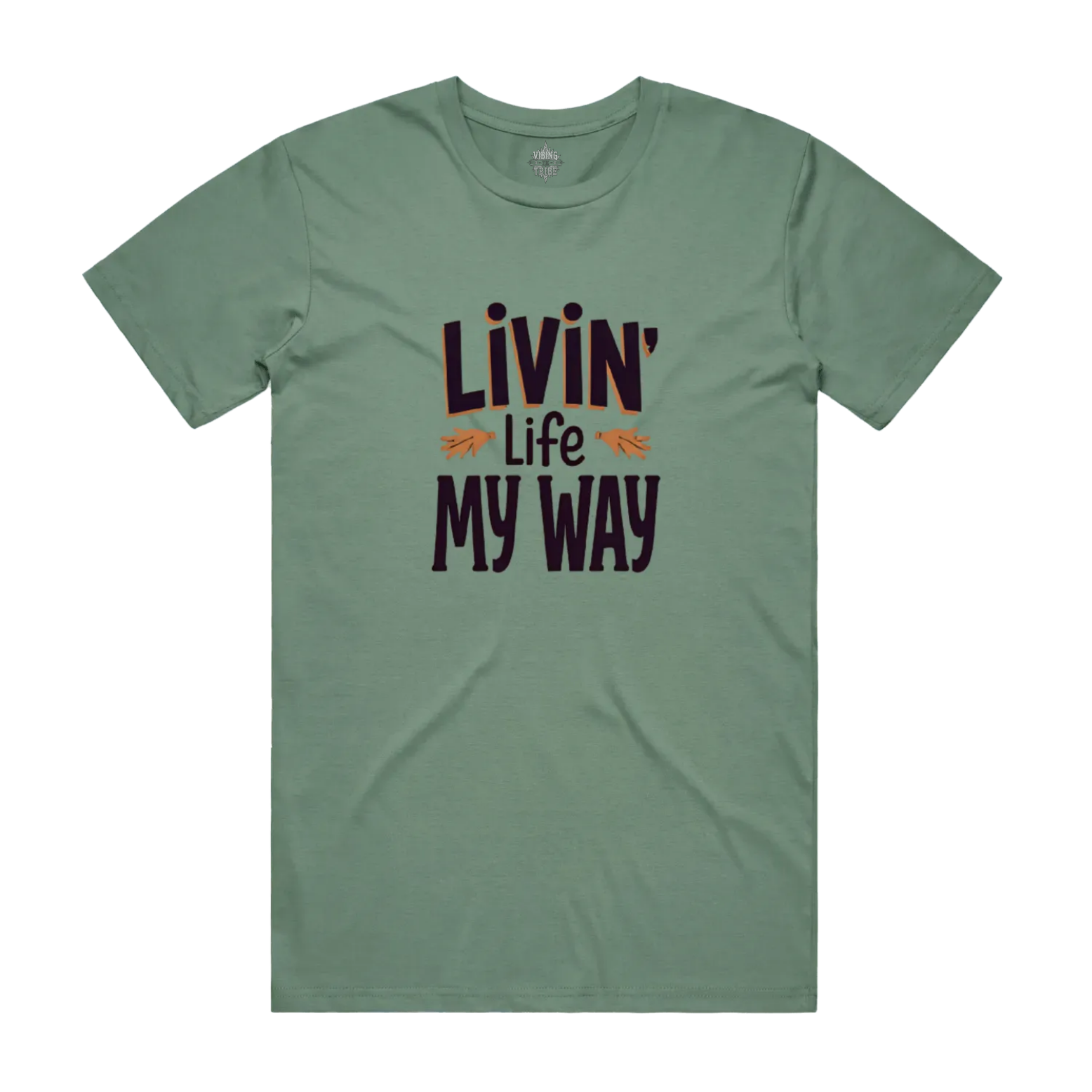 Livin' Life My Way Staple Unisex Cotton Tee