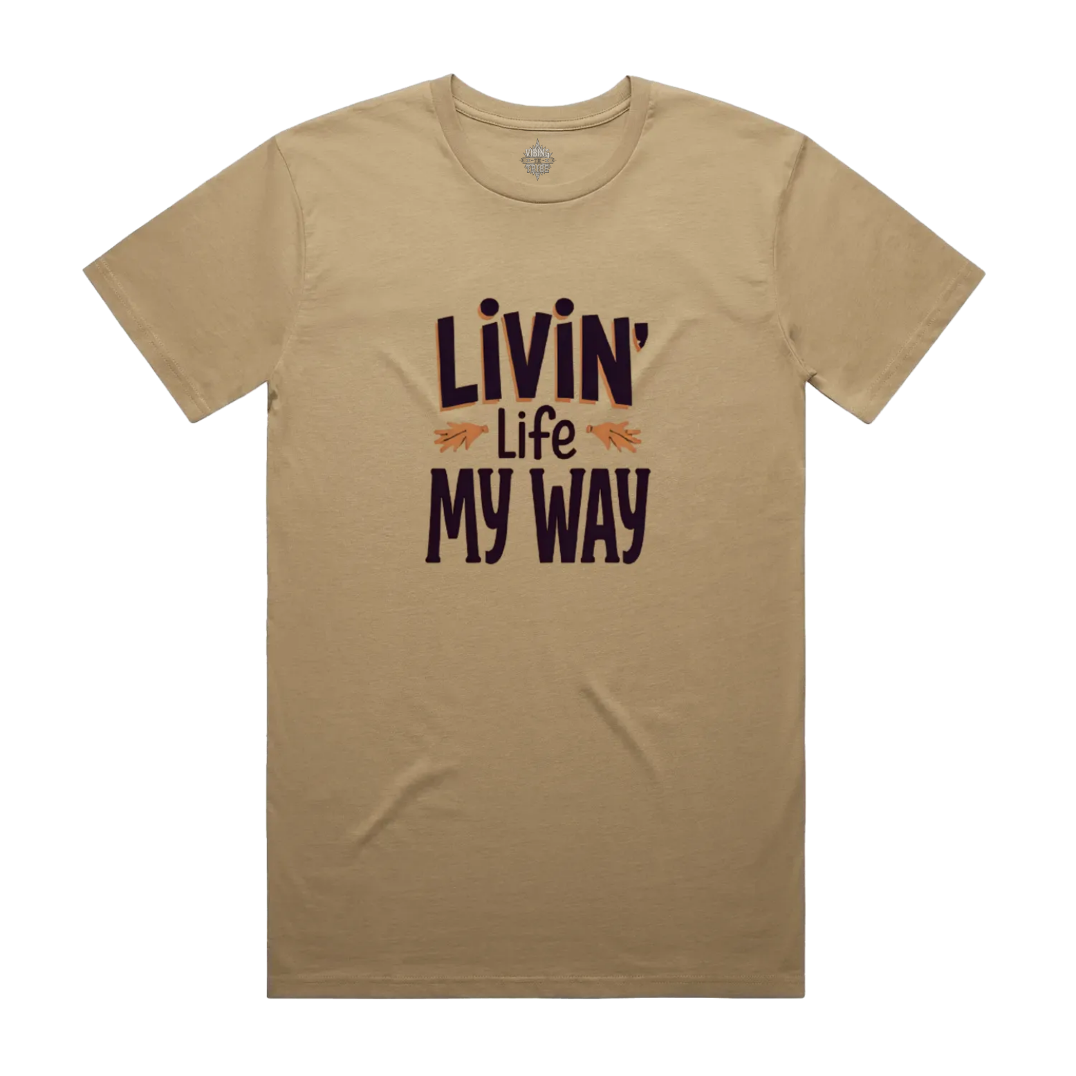Livin' Life My Way Staple Unisex Cotton Tee