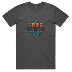 Vibing the Tribe Signature Logo Unisex Cotton Tee