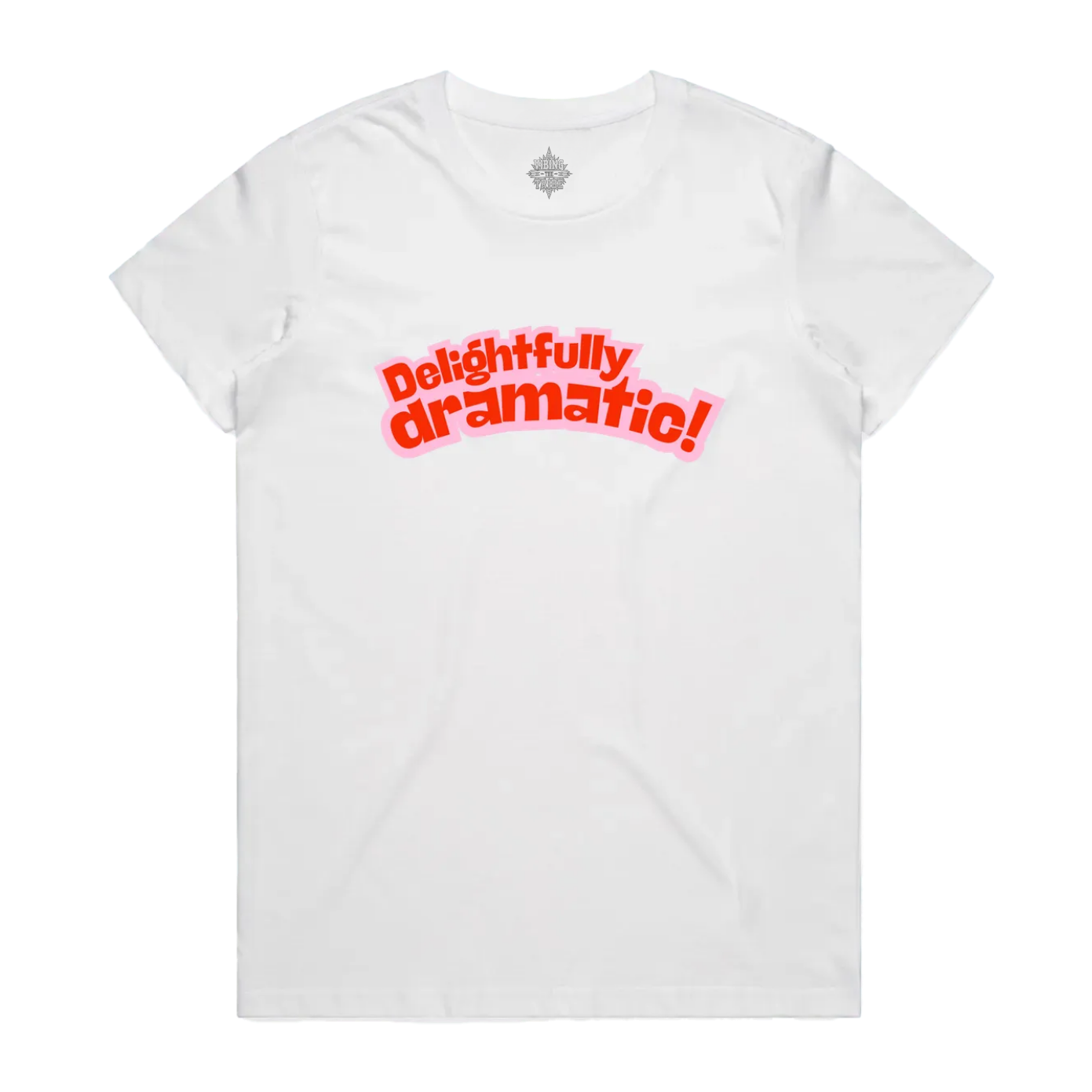 Delightfully Dramatic Maple Cotton Tee