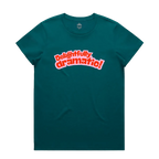 Delightfully Dramatic Maple Cotton Tee