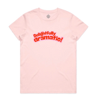 Delightfully Dramatic Maple Cotton Tee