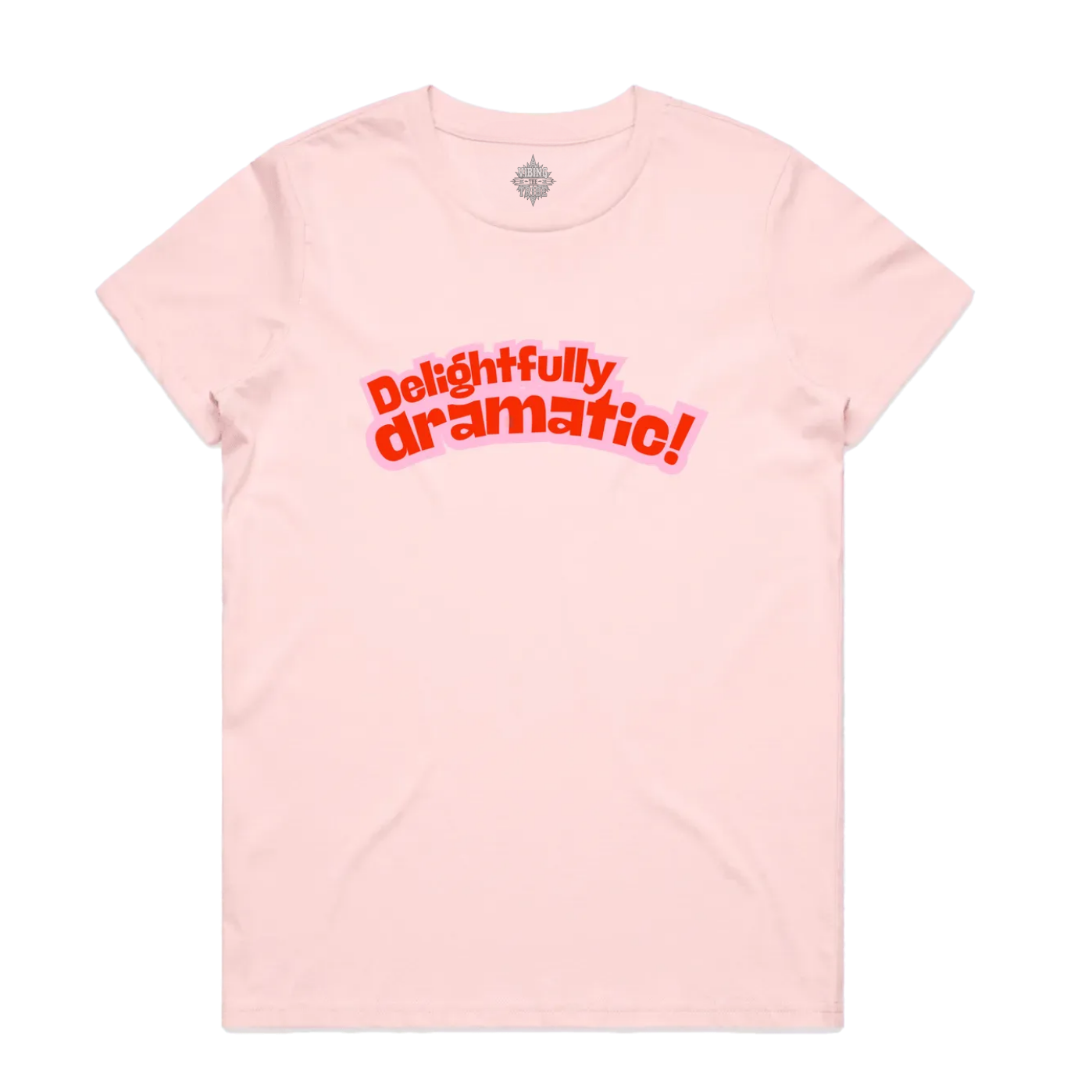 Delightfully Dramatic Maple Cotton Tee