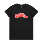 Delightfully Dramatic Maple Cotton Tee