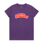 Delightfully Dramatic Maple Cotton Tee