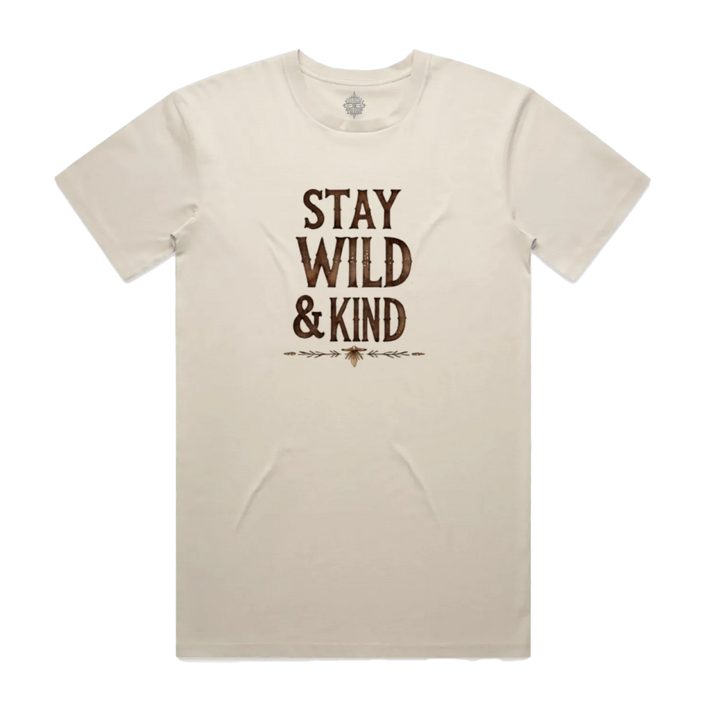 Stay Wild & Kind Unisex Staple Cotton Tee