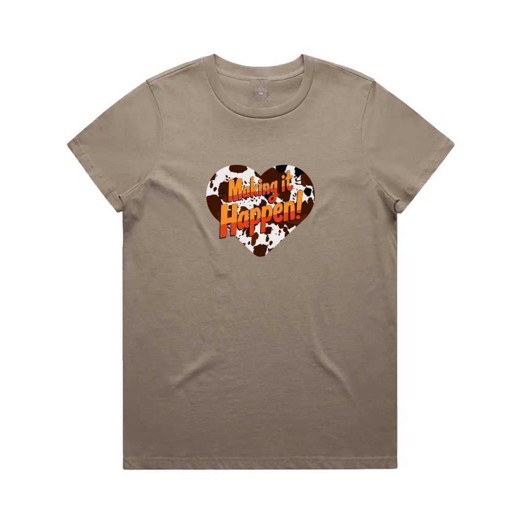 Making it Happen Maple Cotton Tee