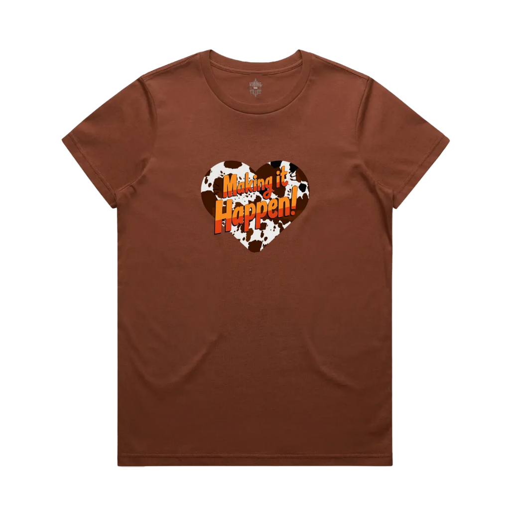 Making it Happen Maple Cotton Tee