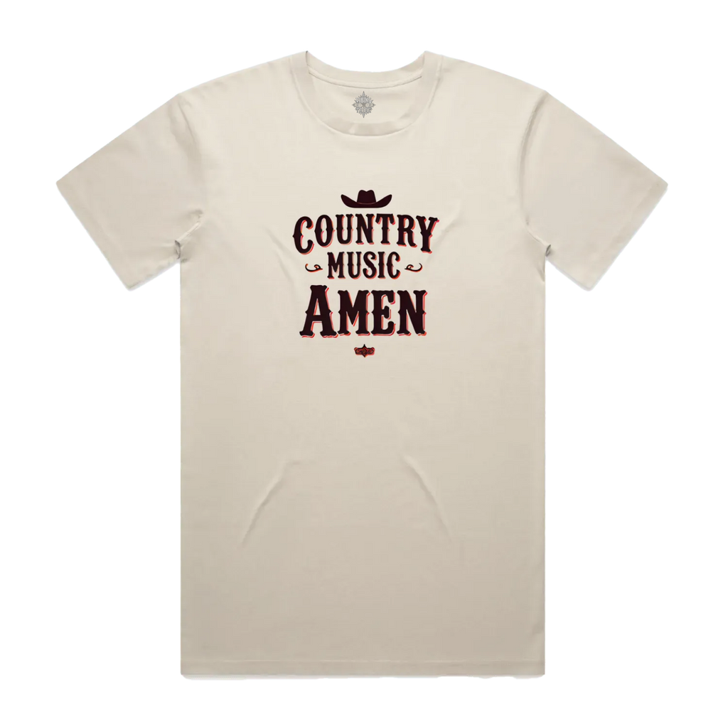 Country Music Amen Unisex Staple Cotton Tee