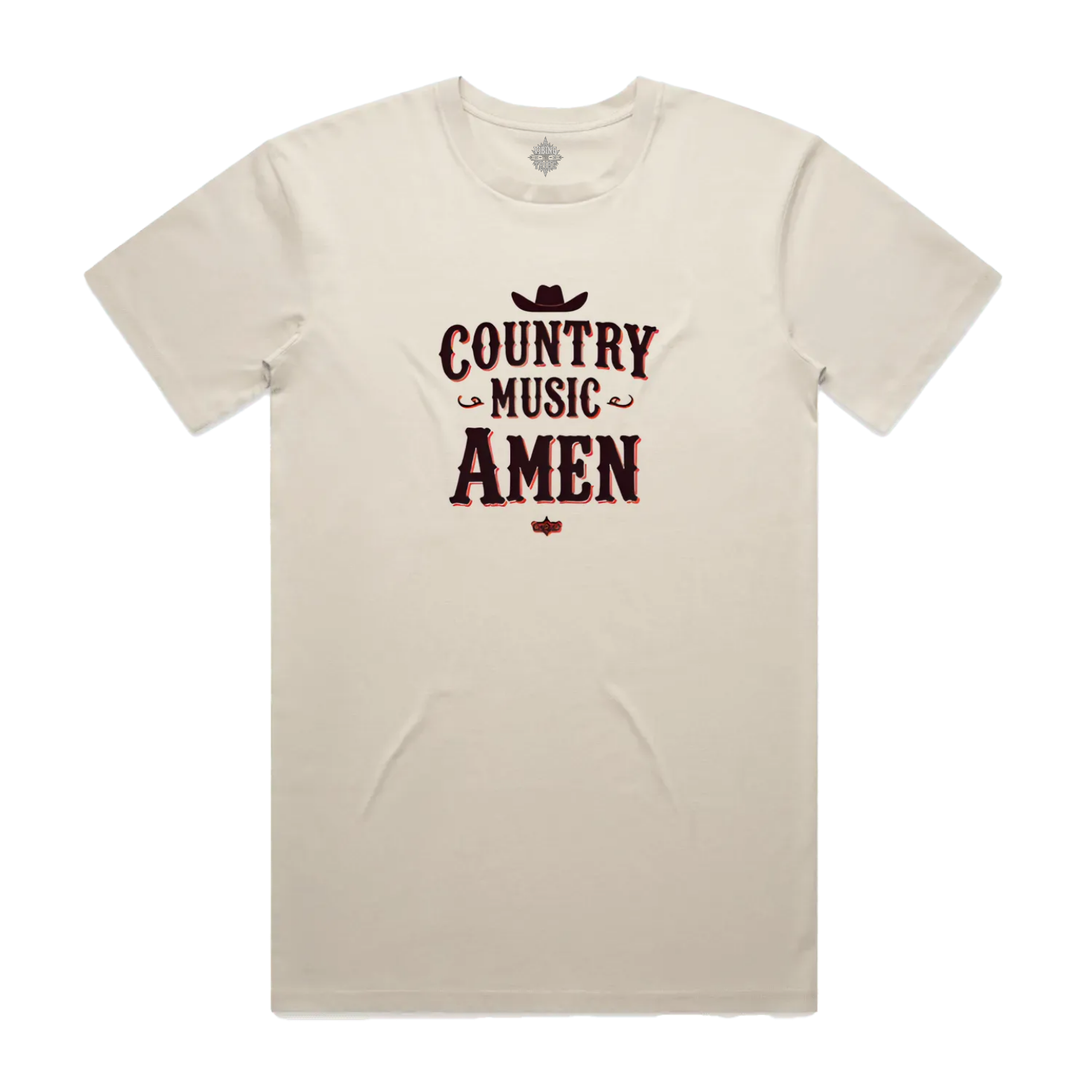 Country Music Amen Unisex Staple Cotton Tee