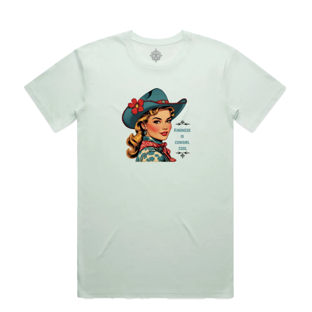 Kindness is Cowgirl Cool Staple Cotton Tee