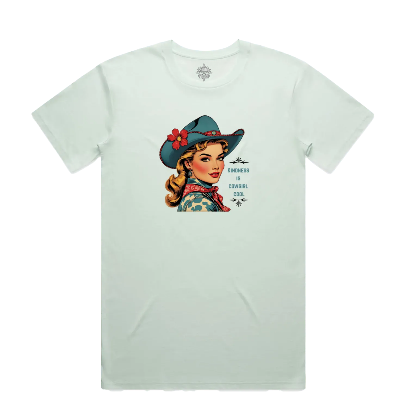 Kindness is Cowgirl Cool Staple Cotton Tee