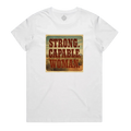Strong. Capable. Woman. Maple Cotton Tee