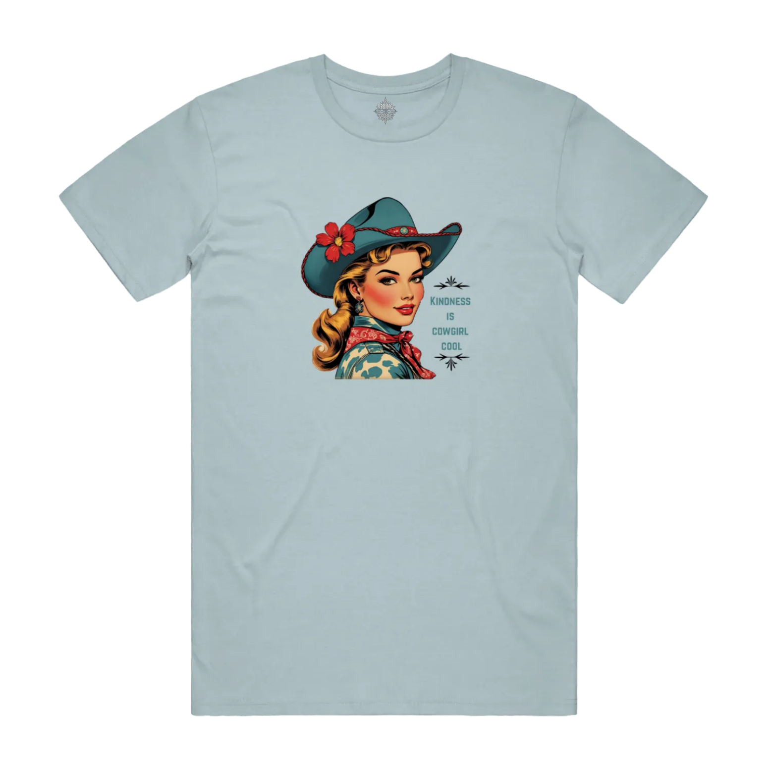 Kindness is Cowgirl Cool Staple Cotton Tee
