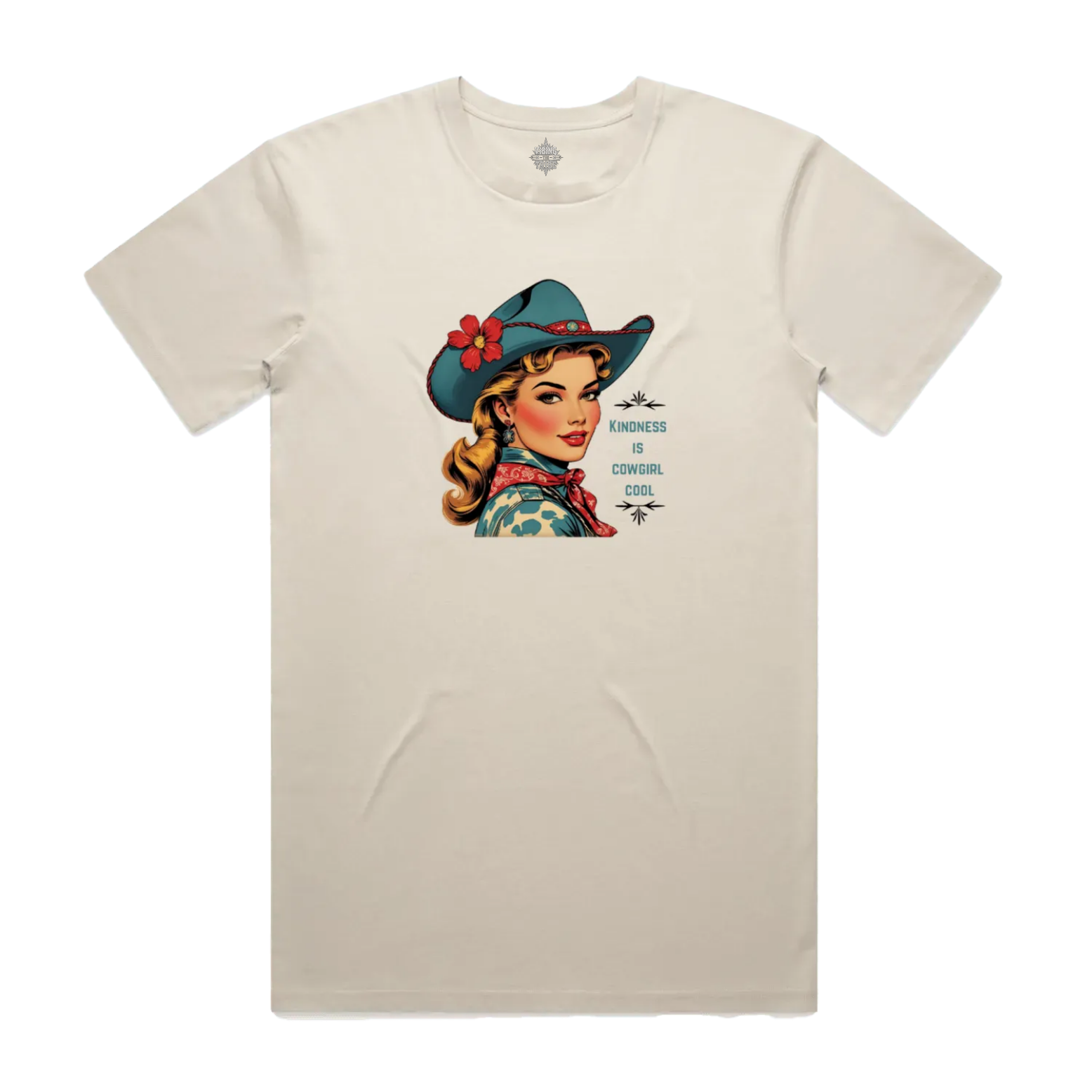 Kindness is Cowgirl Cool Staple Cotton Tee