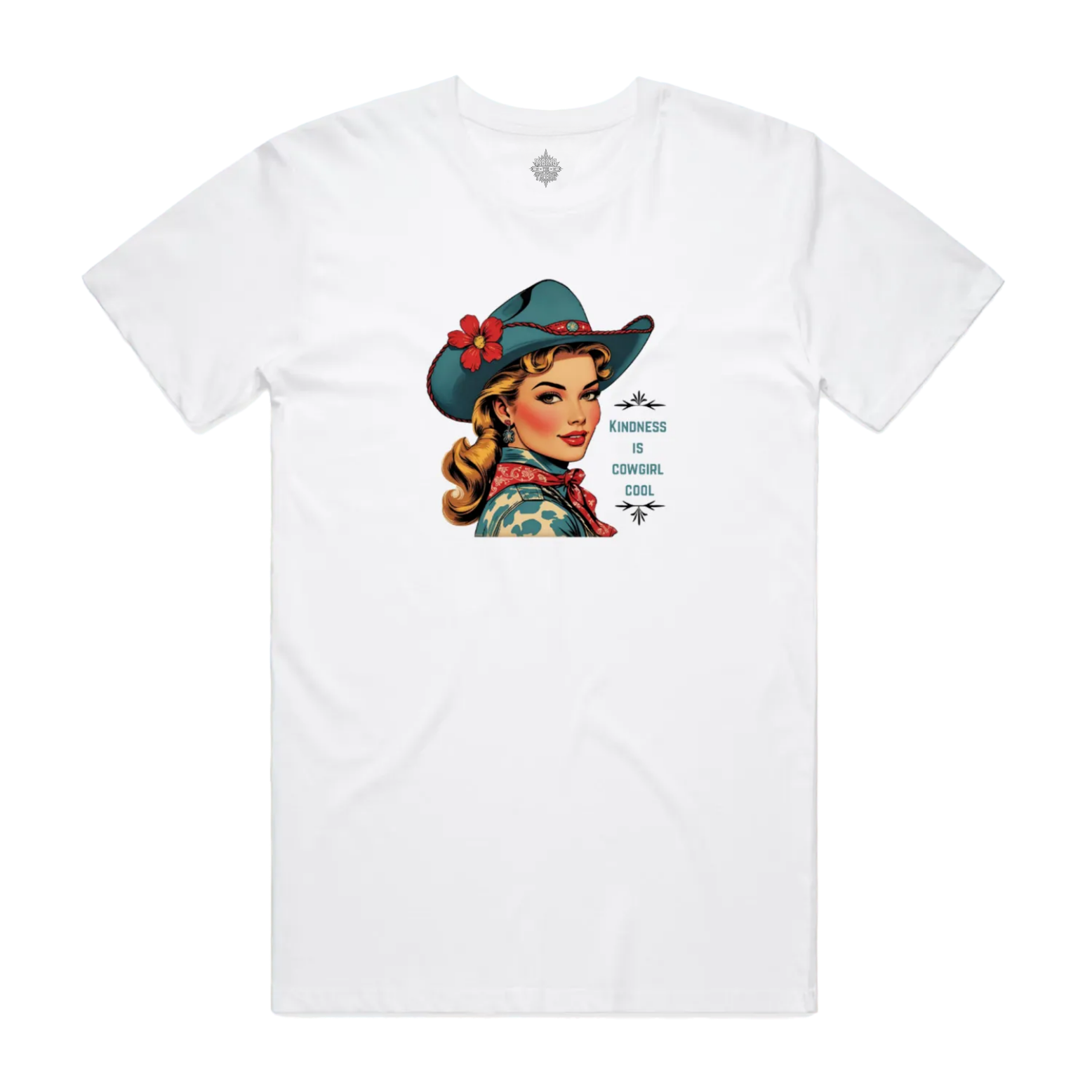 Kindness is Cowgirl Cool Staple Cotton Tee