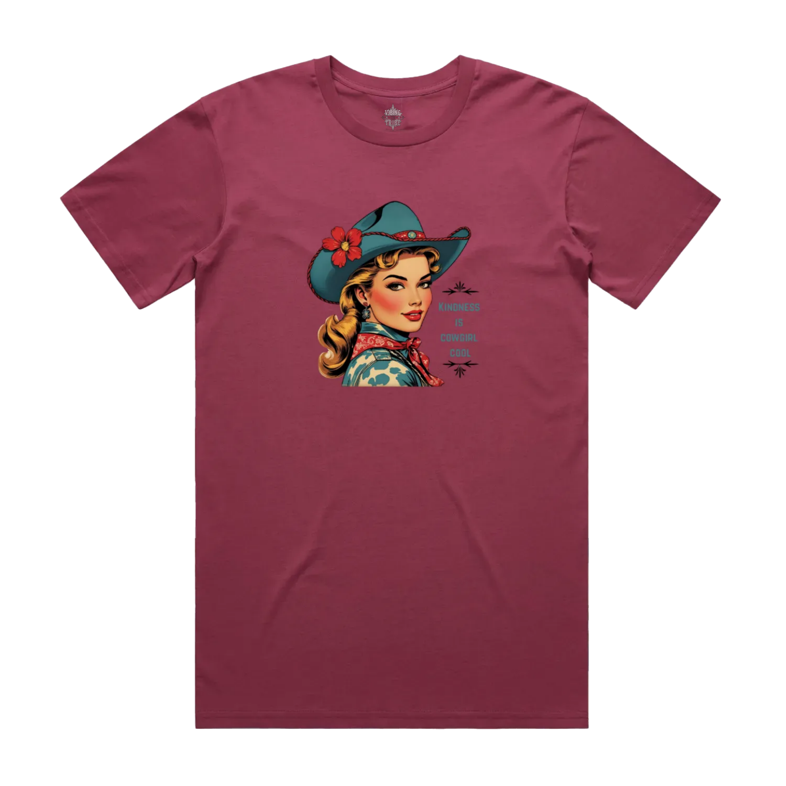 Kindness is Cowgirl Cool Staple Cotton Tee