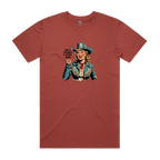 Yee Haw Vintage Cowgirl Staple Cotton Tee