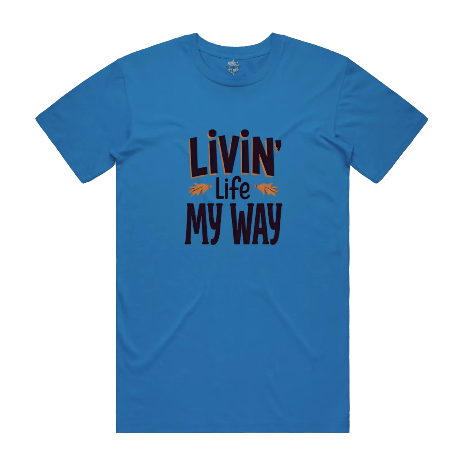 Livin' Life My Way Staple Unisex Cotton Tee