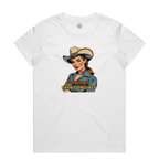 Feminism Cowgirl Classic Maple Tee