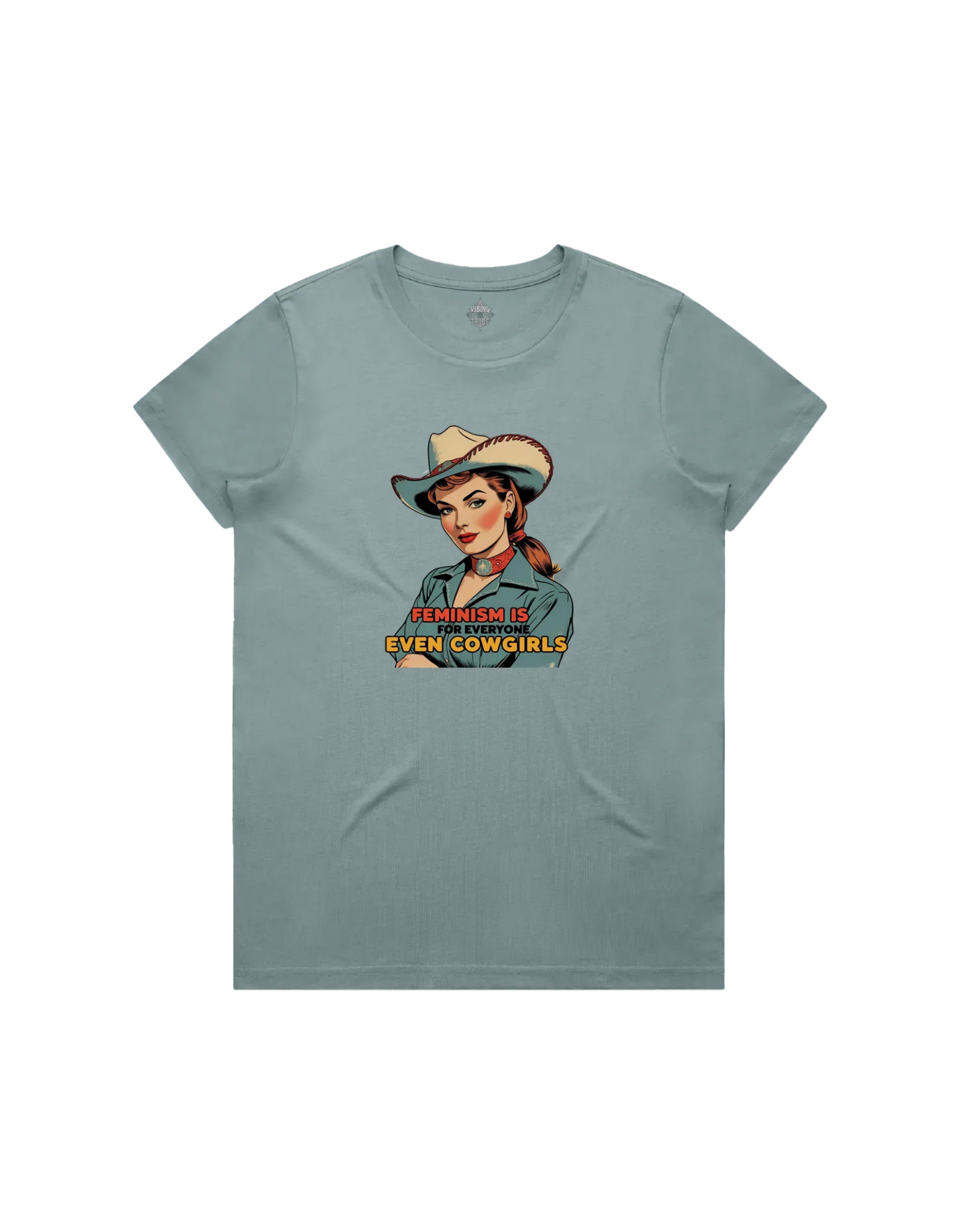 Feminism Cowgirl Classic Maple Tee