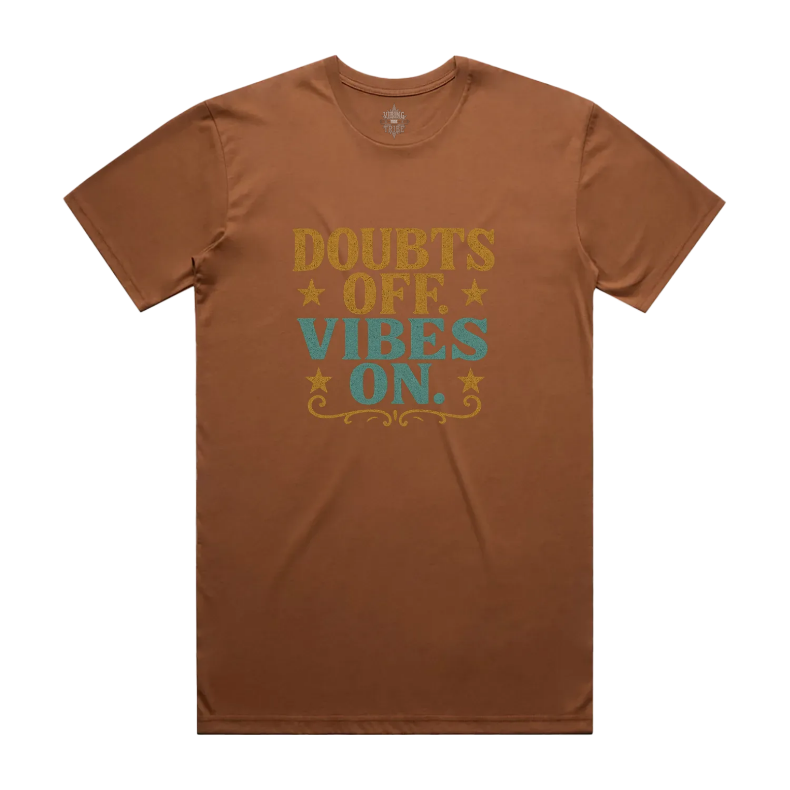 Doubts off. Vibes On. Unisex Staple Cotton Tee