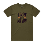 Livin' Life My Way Staple Unisex Cotton Tee