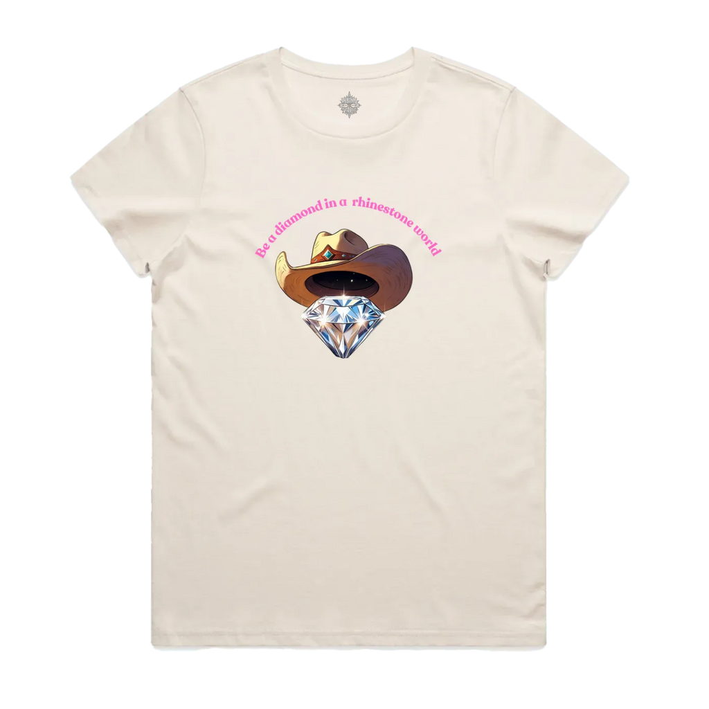 Be A Diamond Maple Cotton Tee