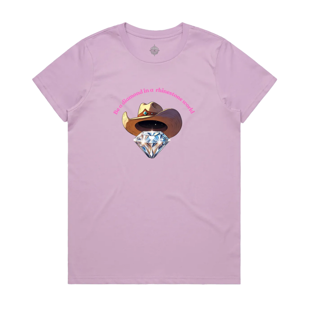 Be A Diamond Maple Cotton Tee