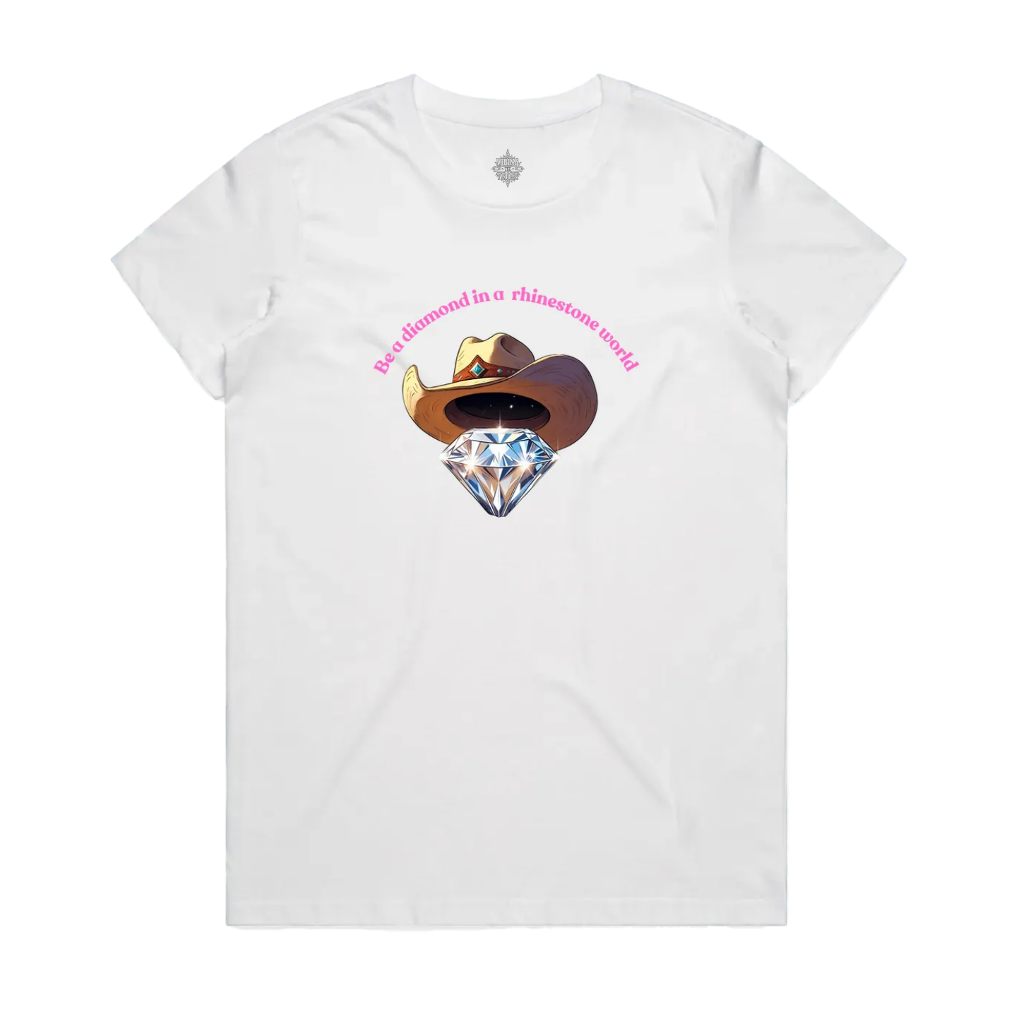 Be A Diamond Maple Cotton Tee