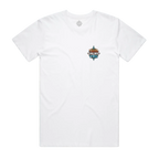 Vibing the Tribe Chest Logo Staple Cotton Tee