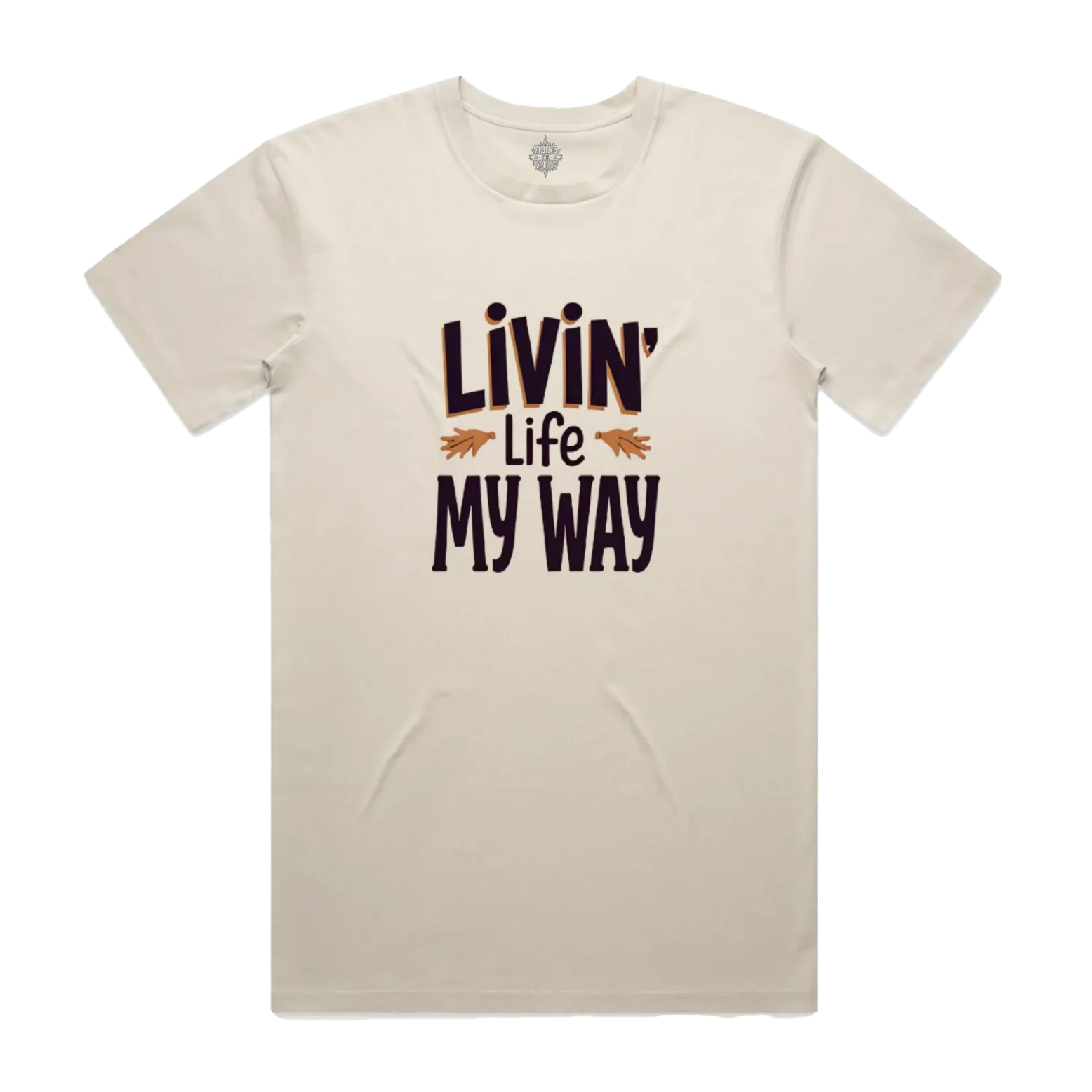 Livin' Life My Way Staple Unisex Cotton Tee