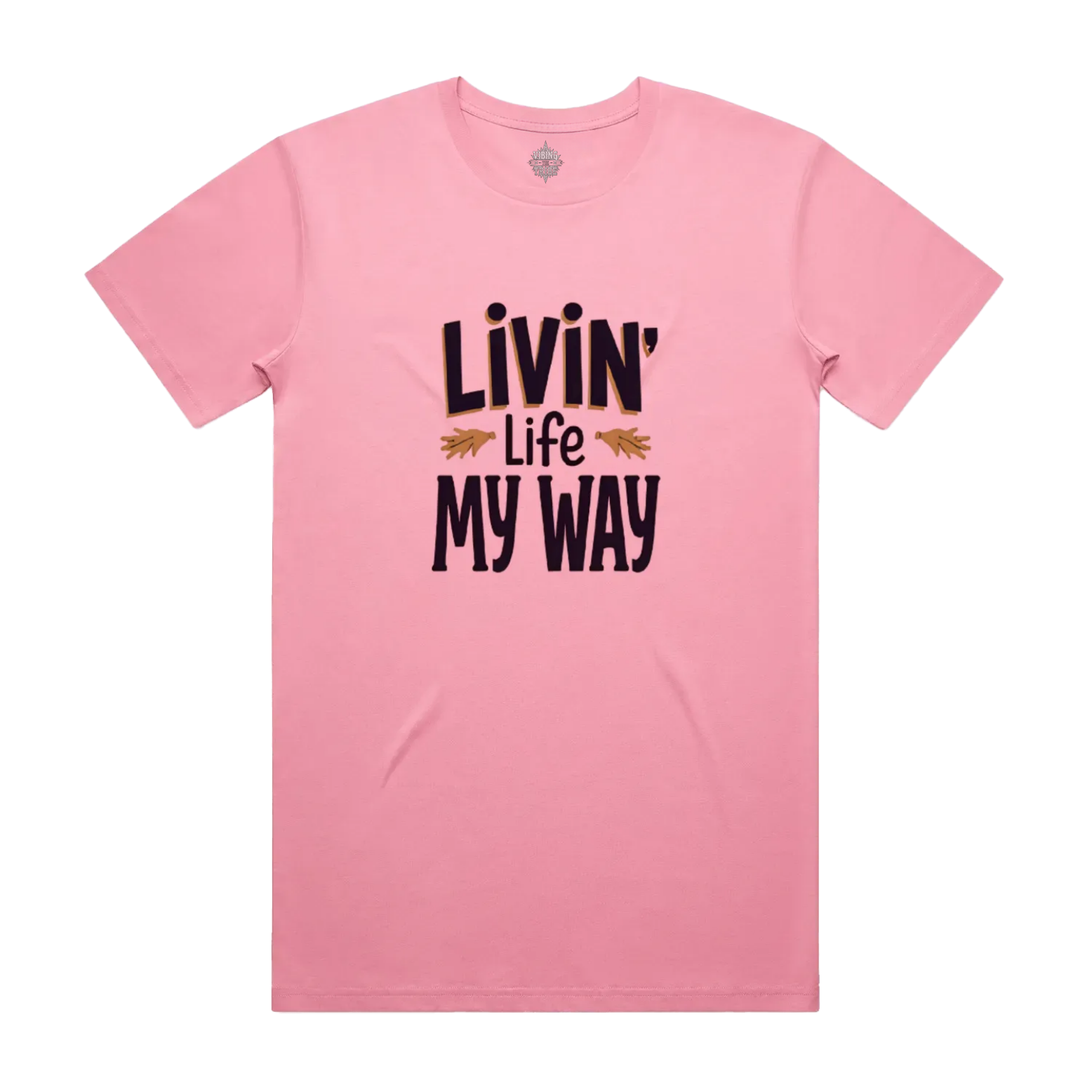 Livin' Life My Way Staple Unisex Cotton Tee