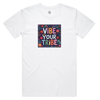 Floral Vibe Your Tribe Staple Cotton Tee