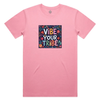 Floral Vibe Your Tribe Staple Cotton Tee