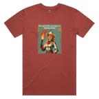 One Girl with Courage Staple Cotton Tee