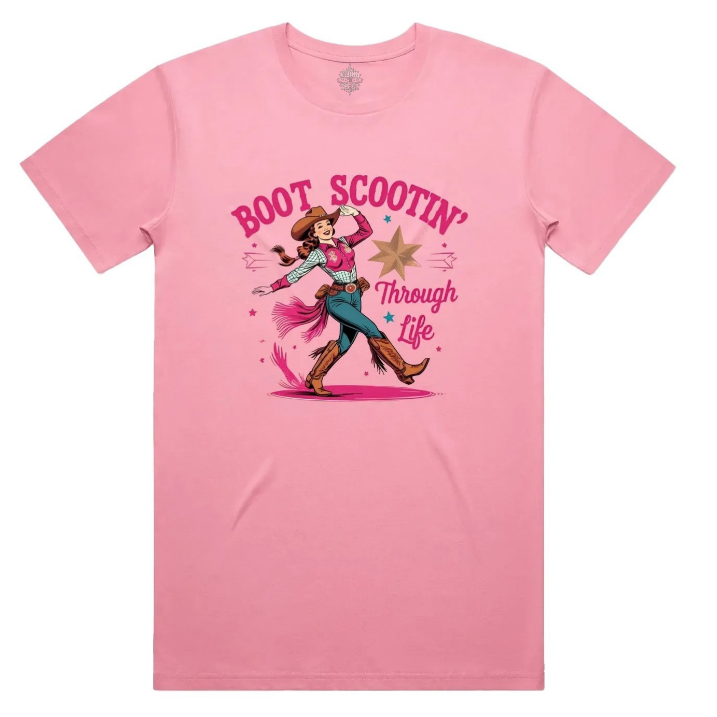Boot Scootin' Staple Tee
