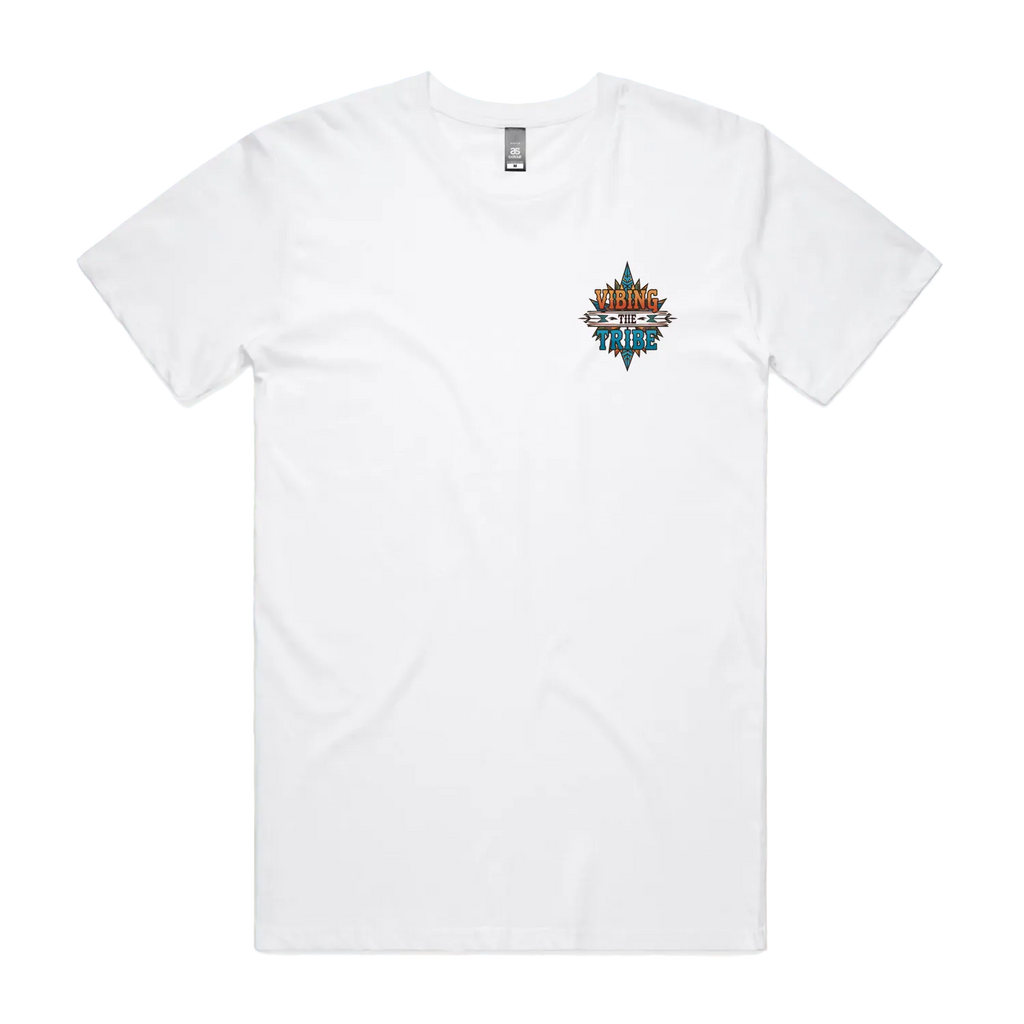 White front flat lay