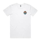 White front flat lay