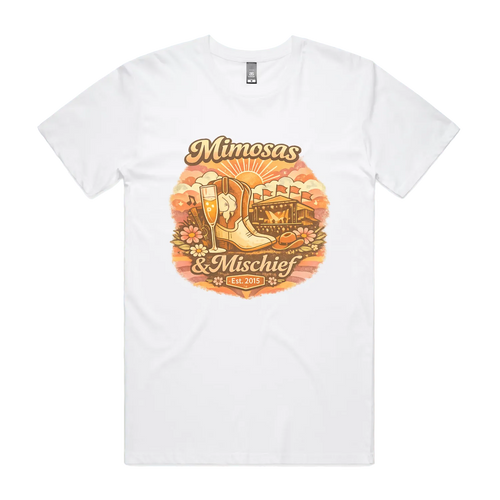 White front flat lay