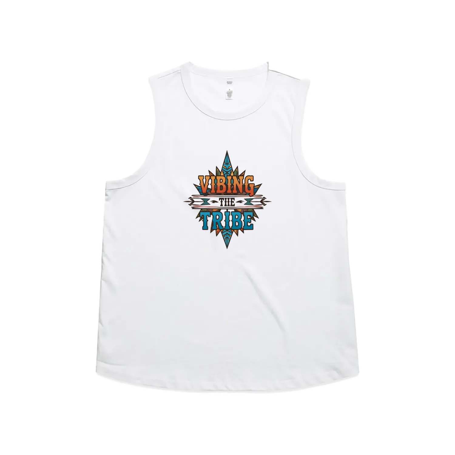 White front flat lay