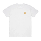 White front flat lay