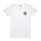 White front flat lay