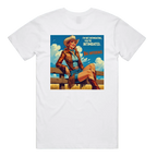 I'm Not Intimidating Back Print Tee