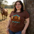 Cowgirl Confidence Maple Cotton Tee